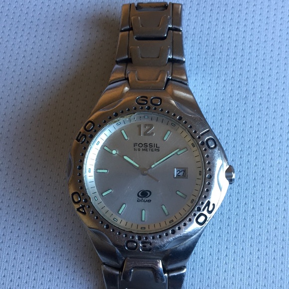 Fossil Blue Watch 0 Meters330 Feet 